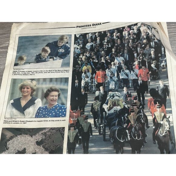 The Daily Courier Newspaper Tribute to Princess Diana September 7, 1997 - Picture 7 of 8